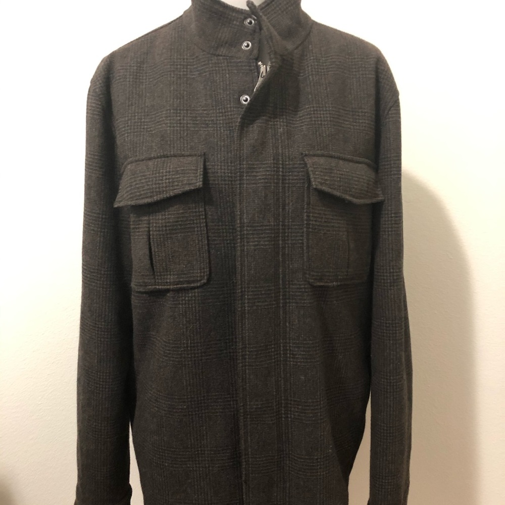 Banana Republic Men’s wool blend  coat L